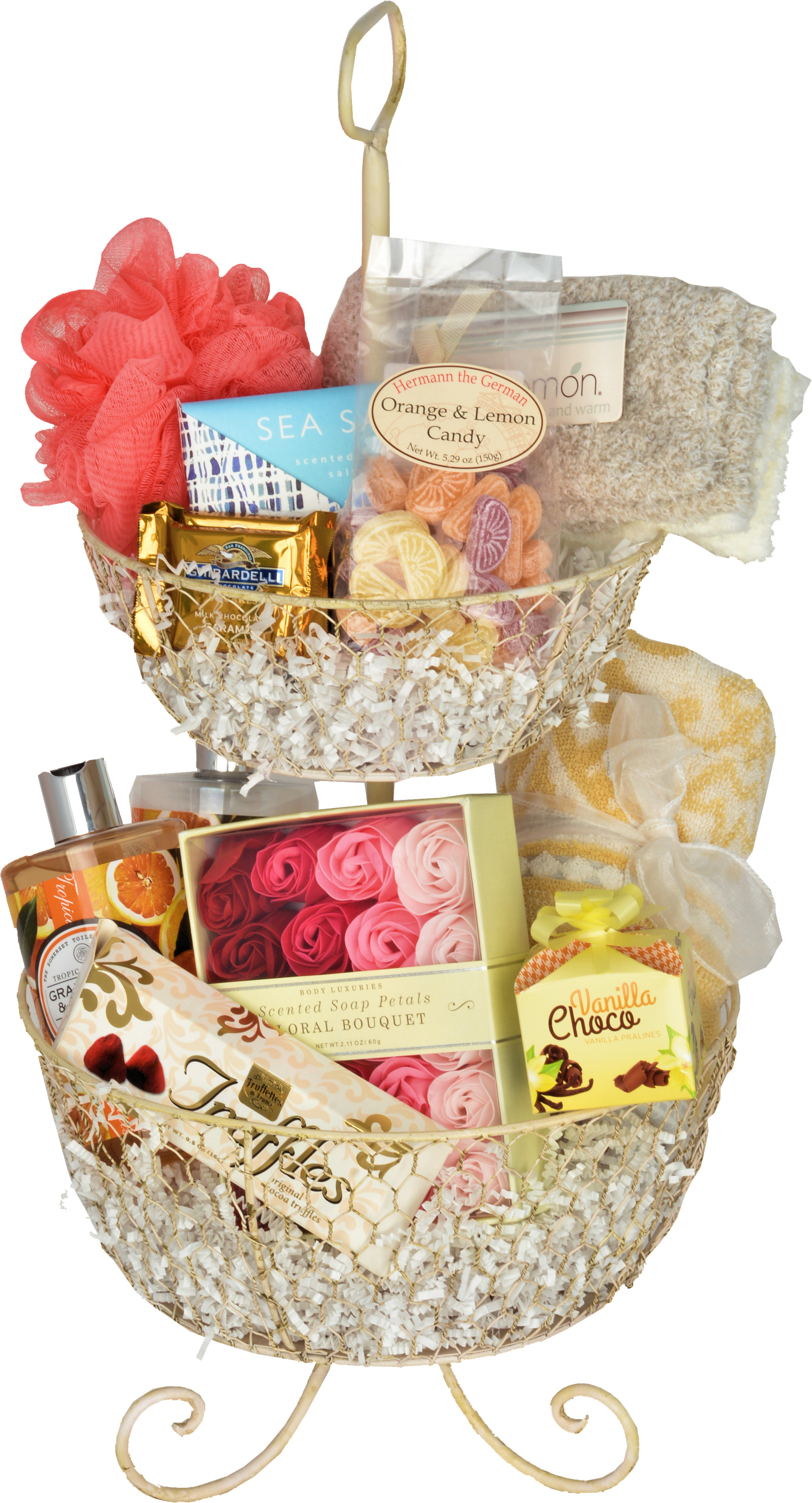 THE JUST BECAUSE FOR HER "CUSTOM MADE" - KS Gift Baskets