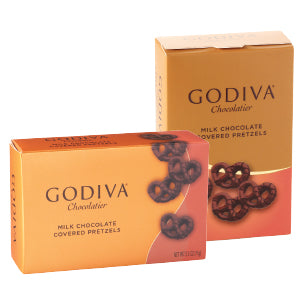 Godiva Milk Chocolate Covered Mini Pretzels - KS Gift Baskets