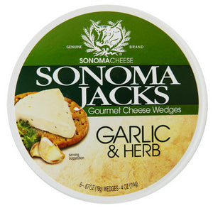 Sonoma Jacks Garlic & Herb Cheese - KS Gift Baskets