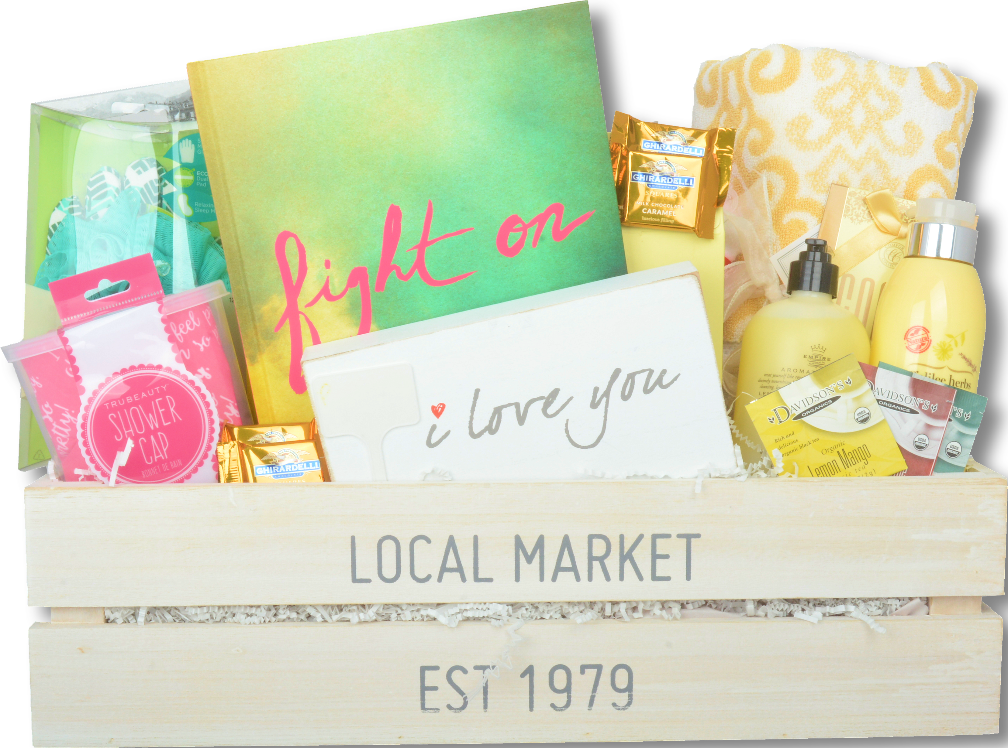 I LOVE YOU CRATE "CUSTOM MADE" - KS Gift Baskets