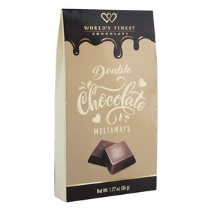 World's Finest Double Chocolate Meltaways Gold 36g/1.27oz - KS Gift Baskets