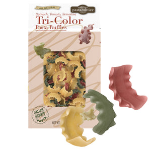 Tri Color Pasta Ruffles - KS Gift Baskets